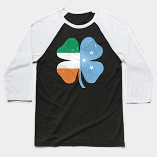 Micronesian Irish Shamrock  Ireland St. Patrick's Day Baseball T-Shirt